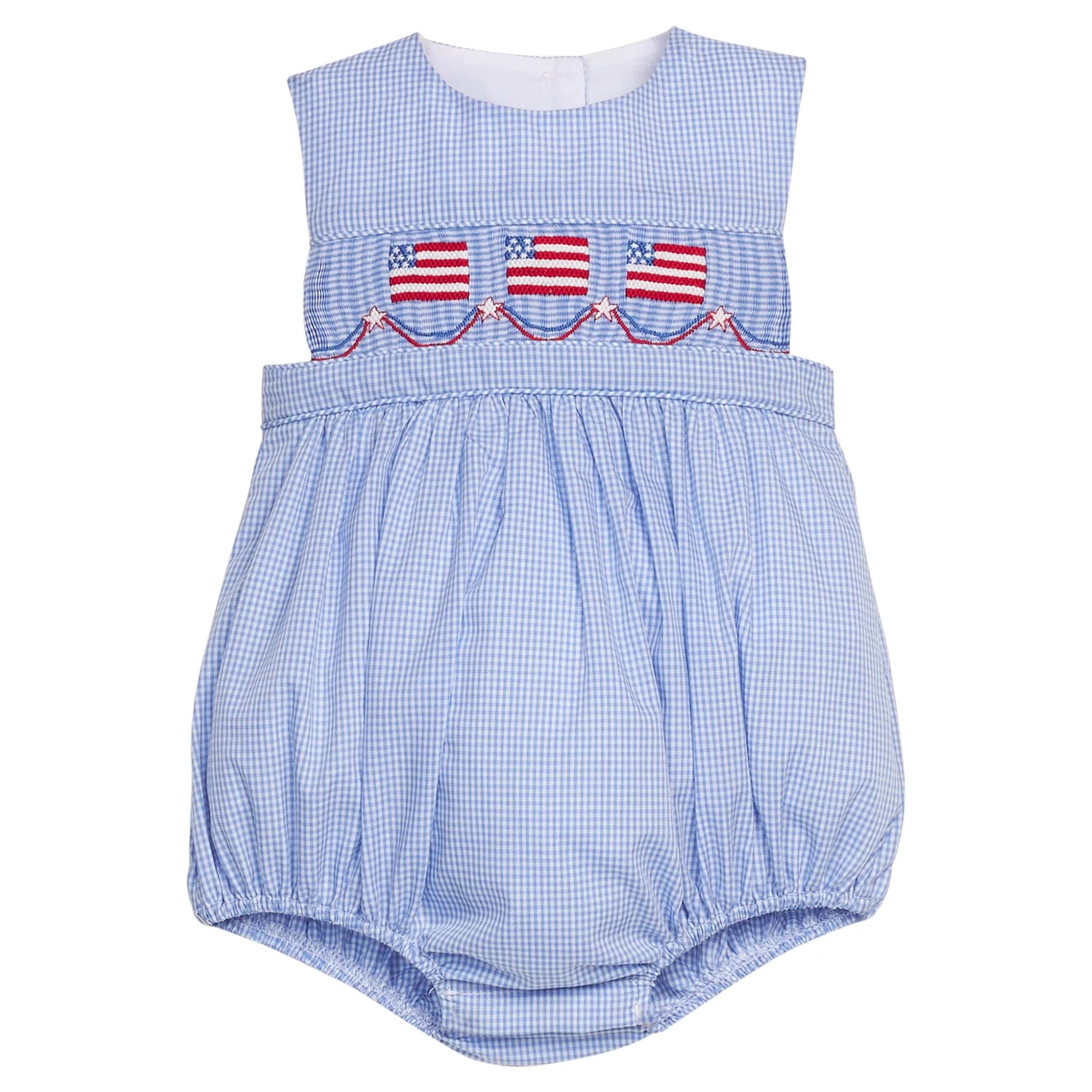 Smocked Apron Bubble - Flags