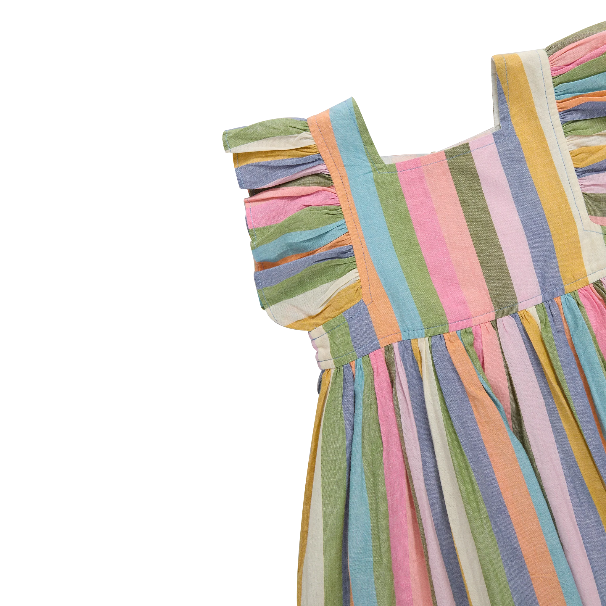 Pastel Parade Stripe Elsie Dress