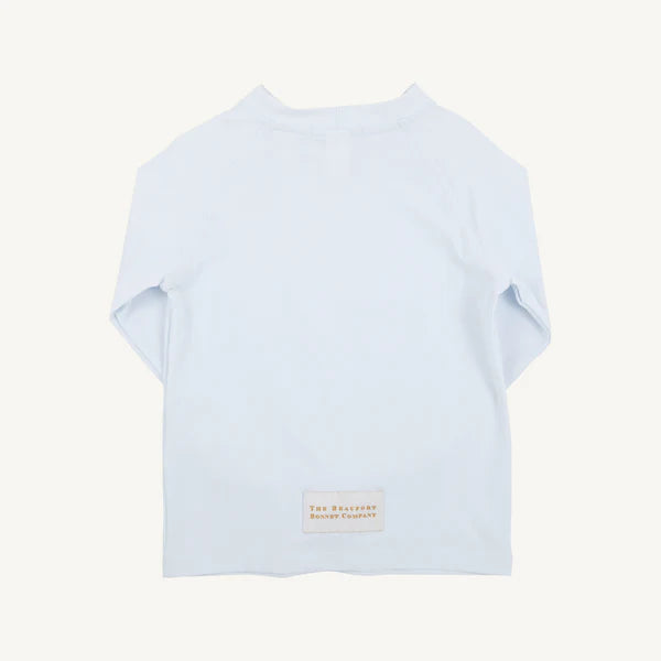TBBC Walker's Wave Spotter Swim Shirt - Worth Ave White