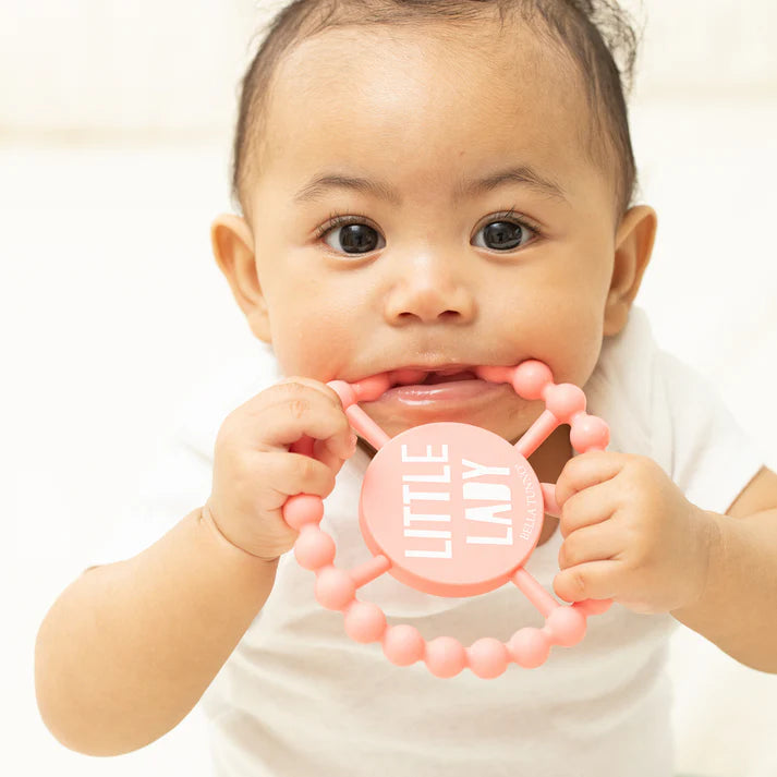 Blush Little Lady Happy Teether