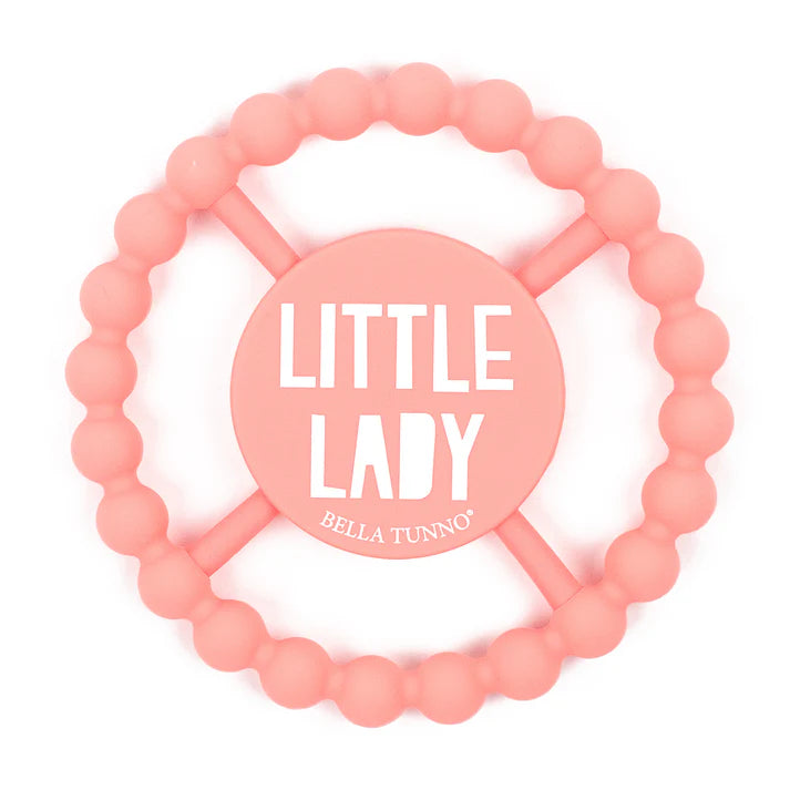 Blush Little Lady Happy Teether