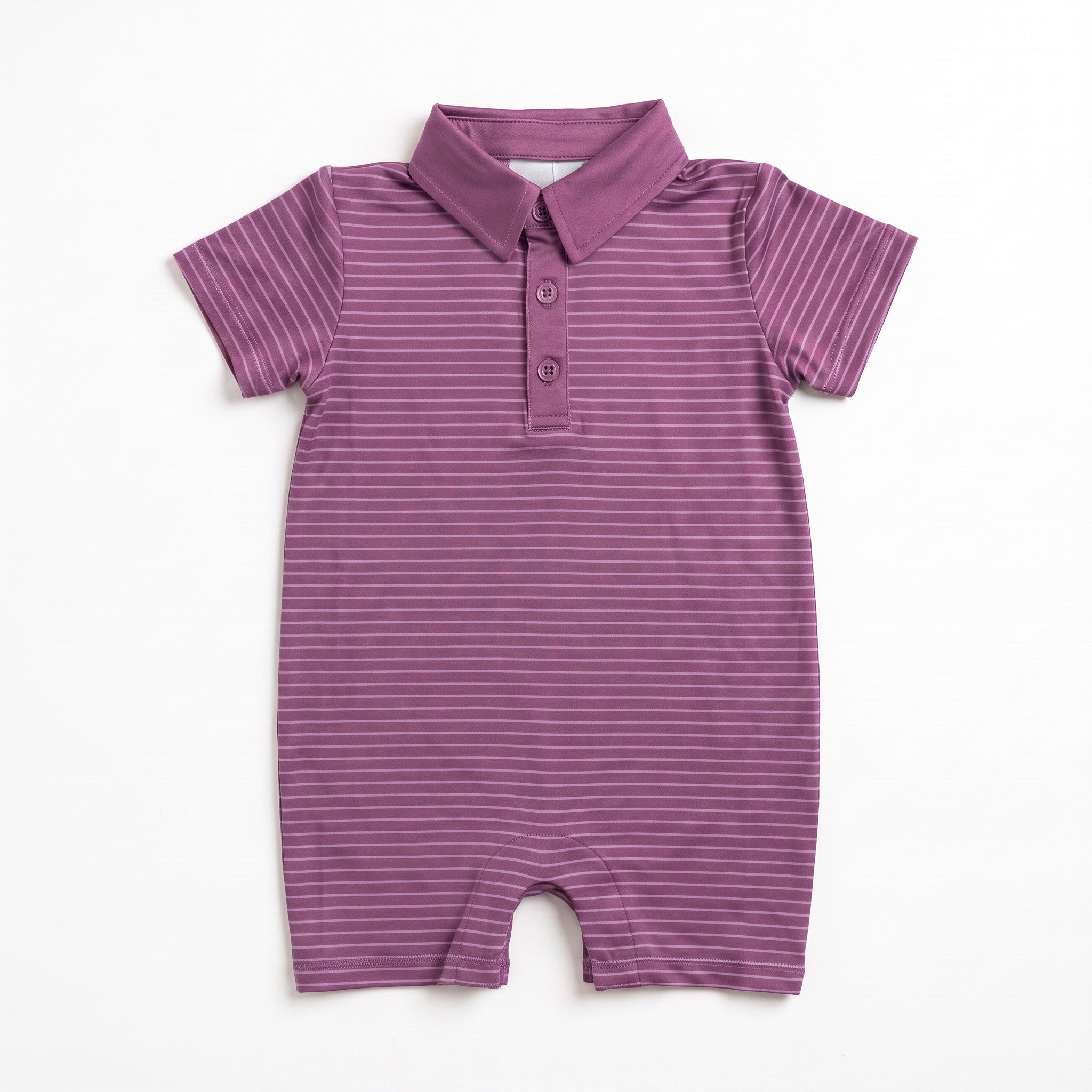 Plum Stripe Tripp Romper
