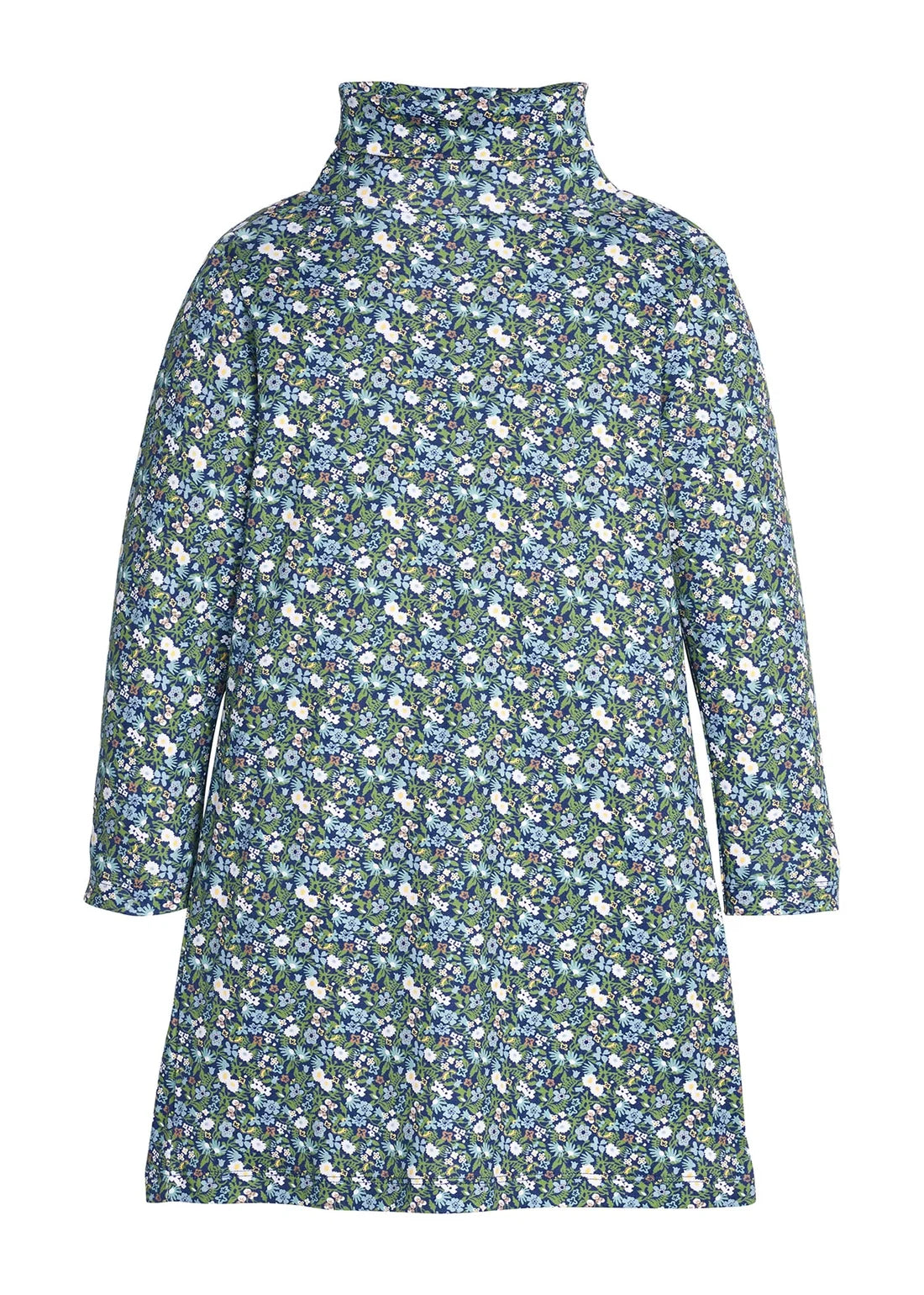 Winslow Floral Turtleneck Dress