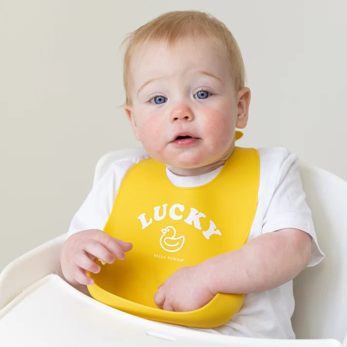 Yellow Lucky Duck Wonder Bib