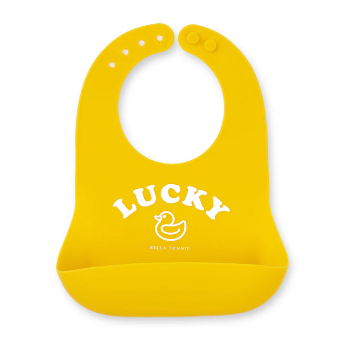 Yellow Lucky Duck Wonder Bib
