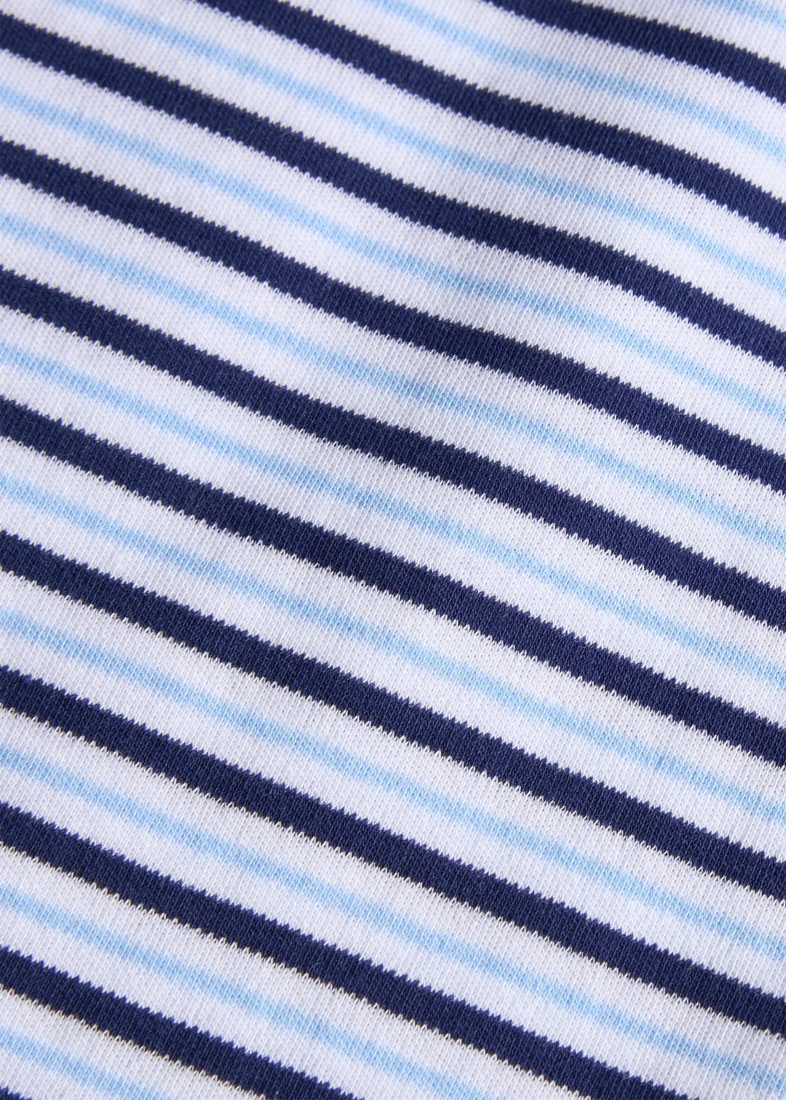 Winslow Stripe LS Peter Pan Polo Romper