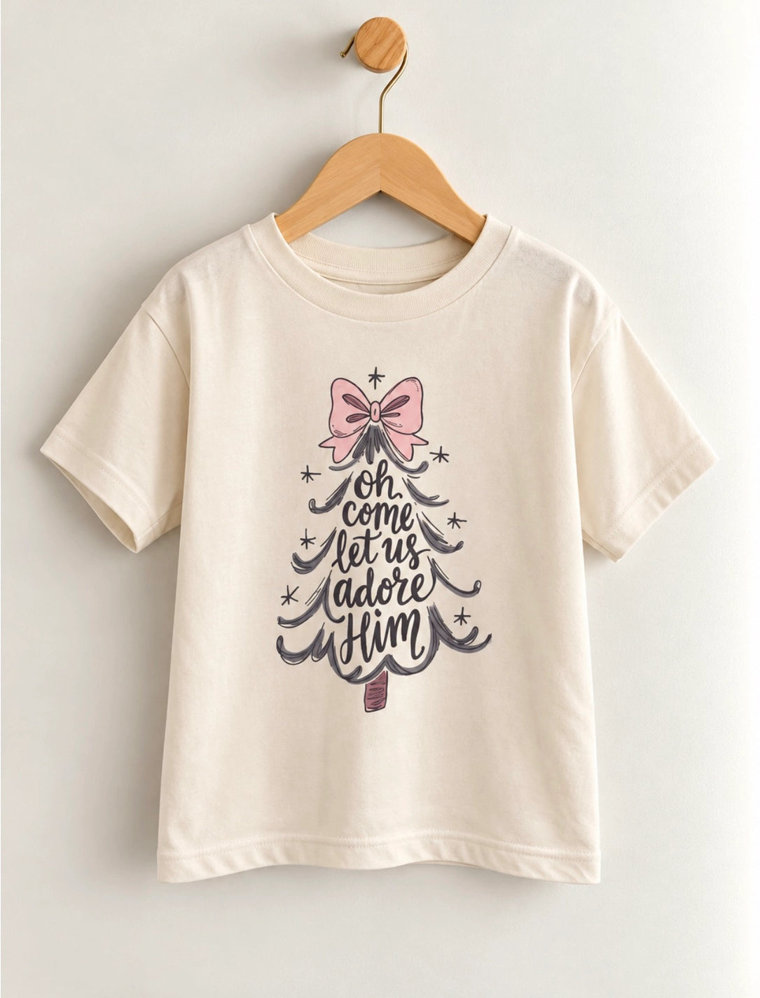 Adore Him Christmas Tee