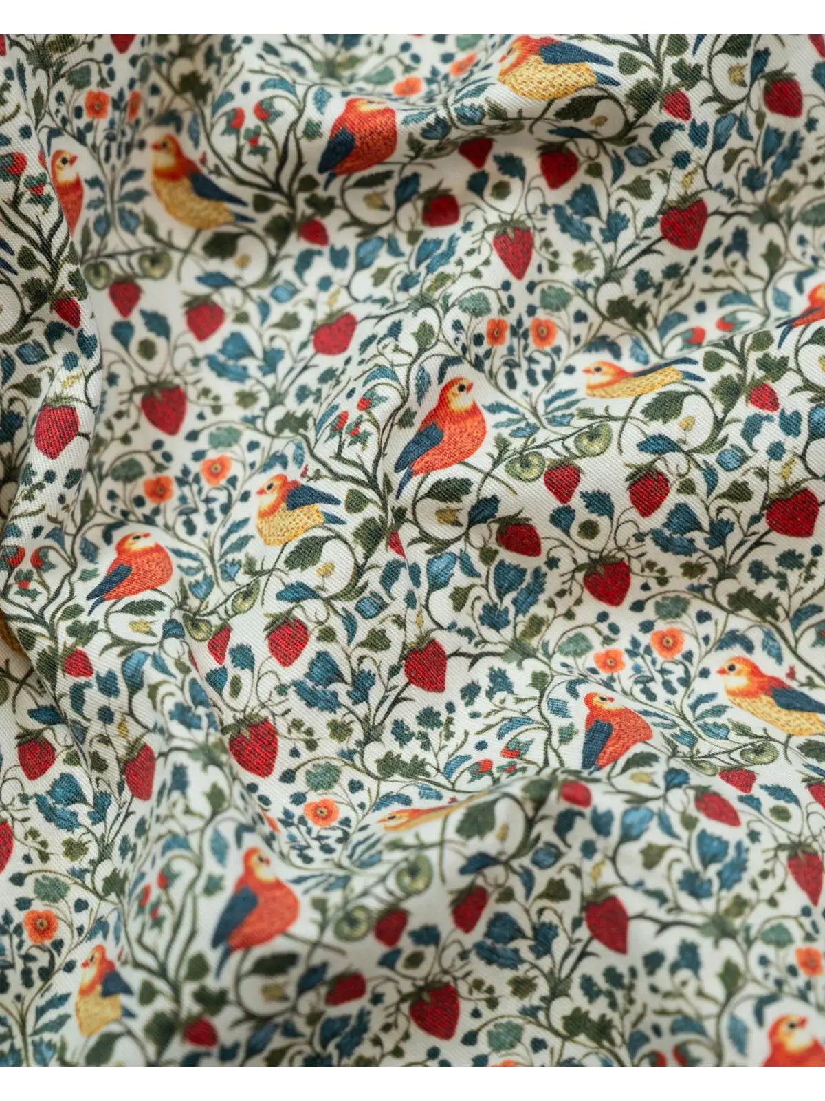 William Morris Bird Print Dress