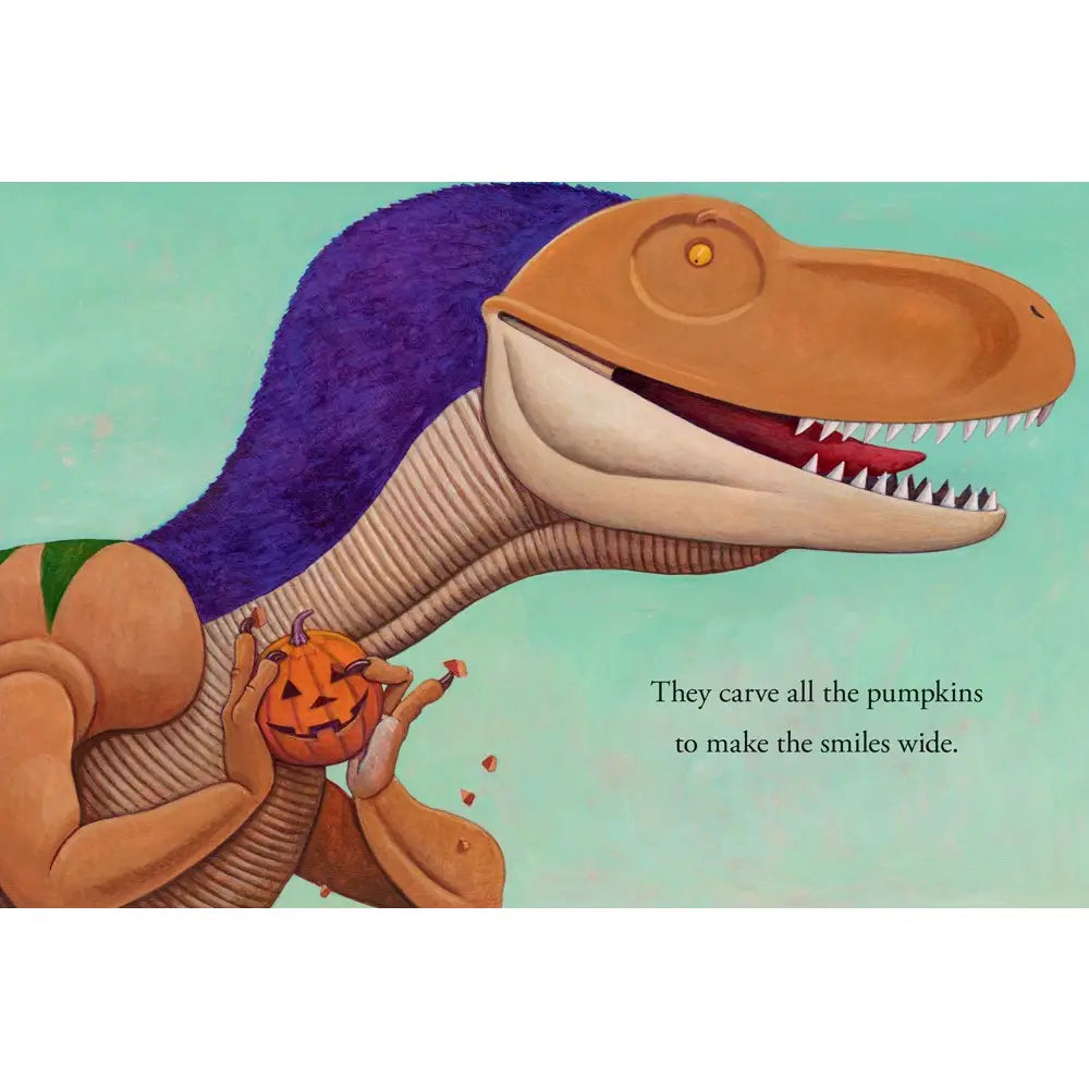 How Do Dinosaurs Say Trick or Treat