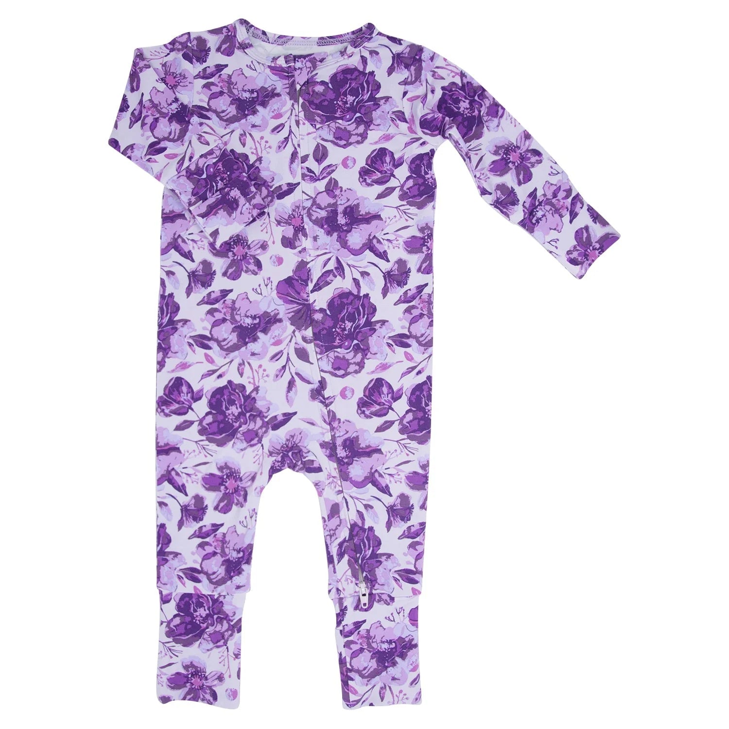 Purple Floral Amelia Bedelia Covertible Romper