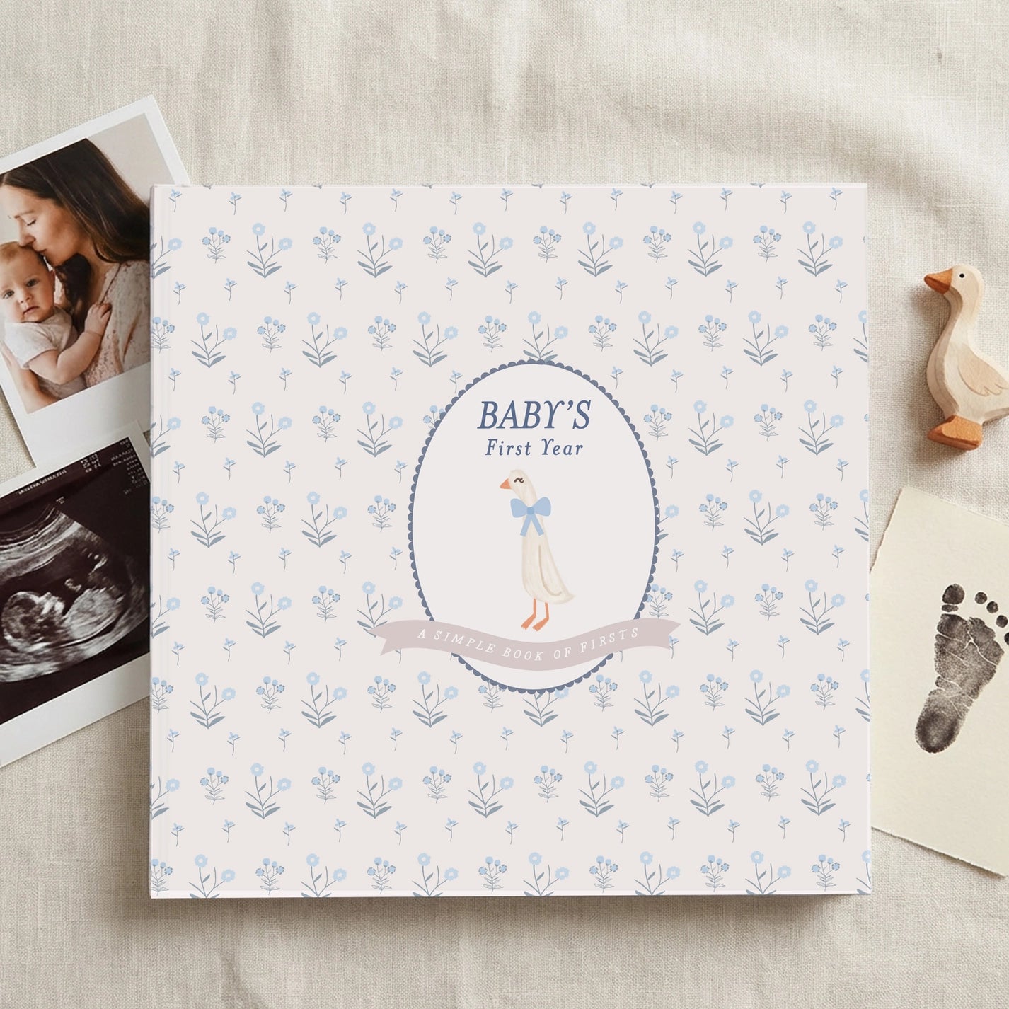 Little Goose First Year Baby Memory Book
