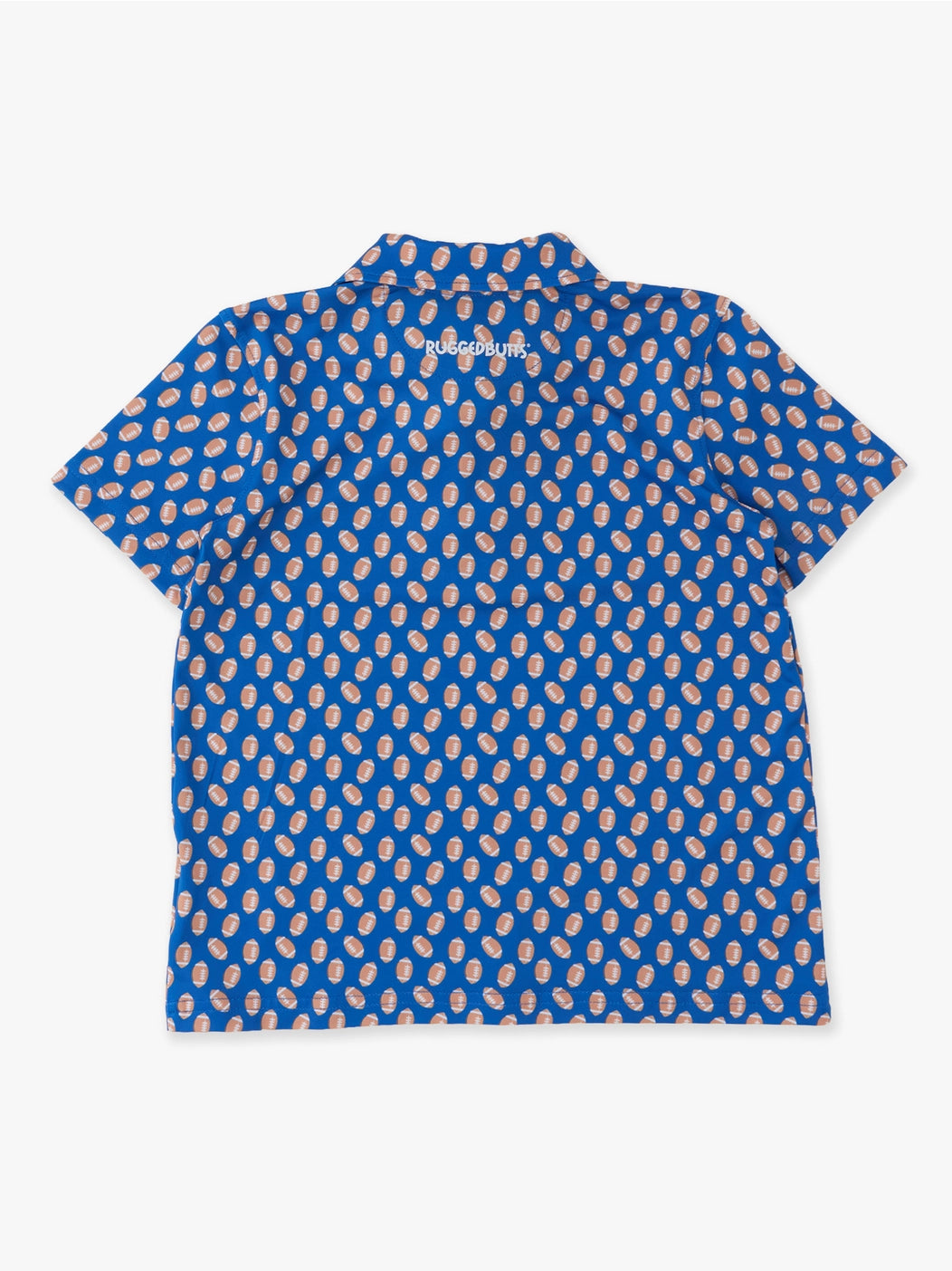 Varsity Blue Football Performance Polo