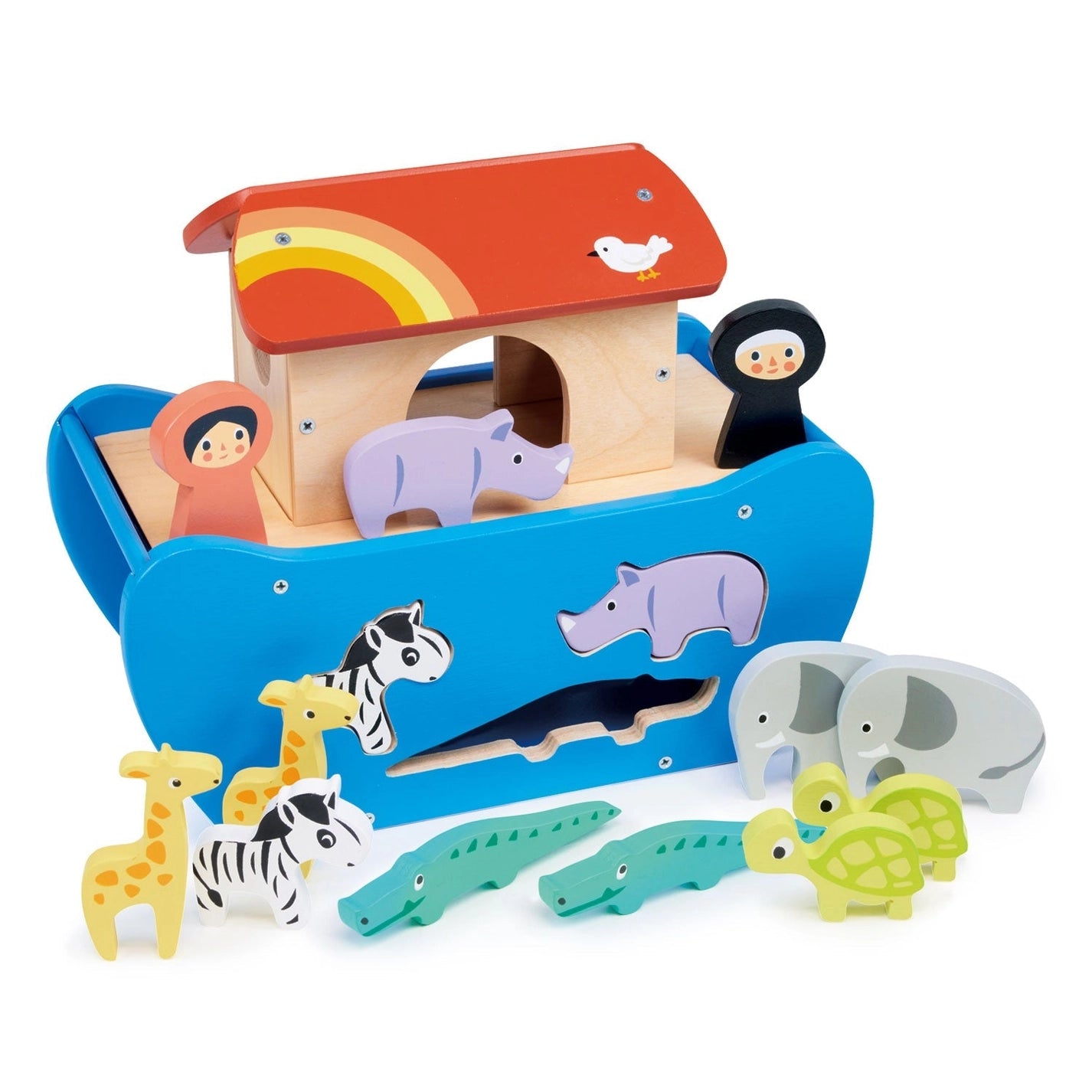 Wooden Shape Sorting Animal Ark