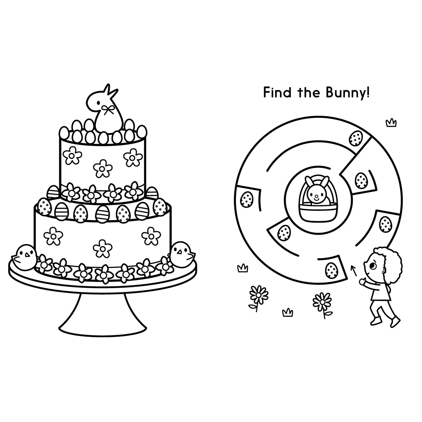 My Busy Easter Coloring Book