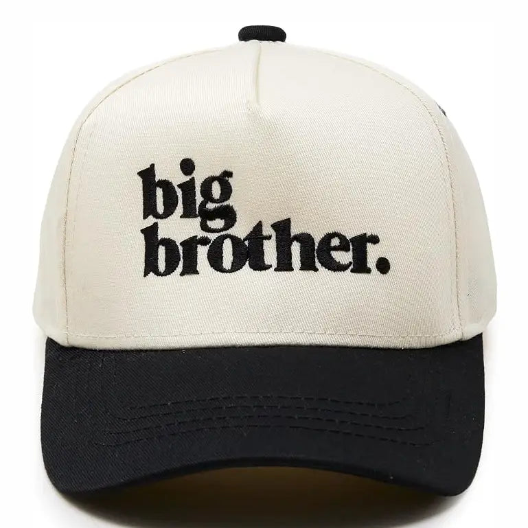 2-Tone Cap: Big Brother - Black/Beige