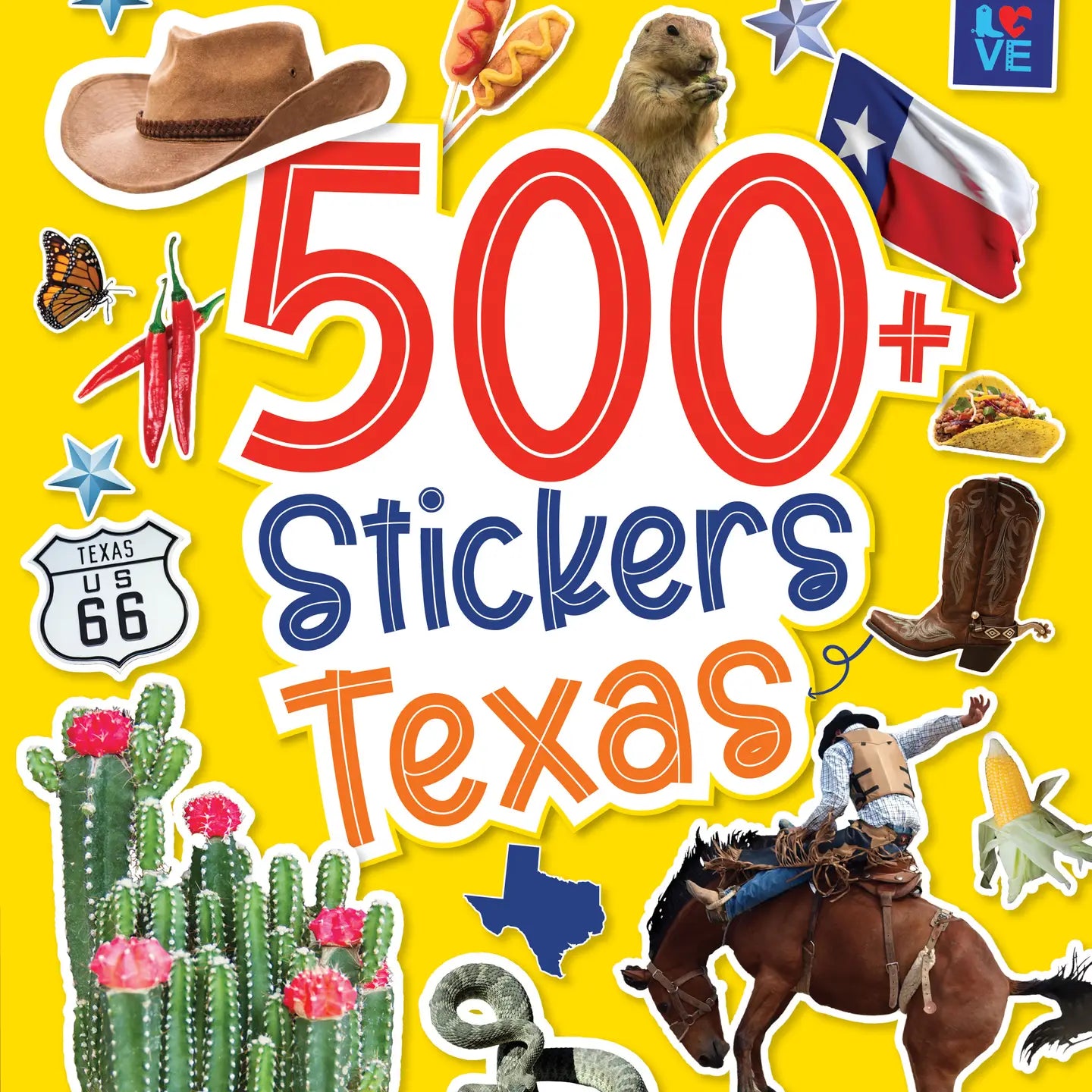 500 Stickers: Texas