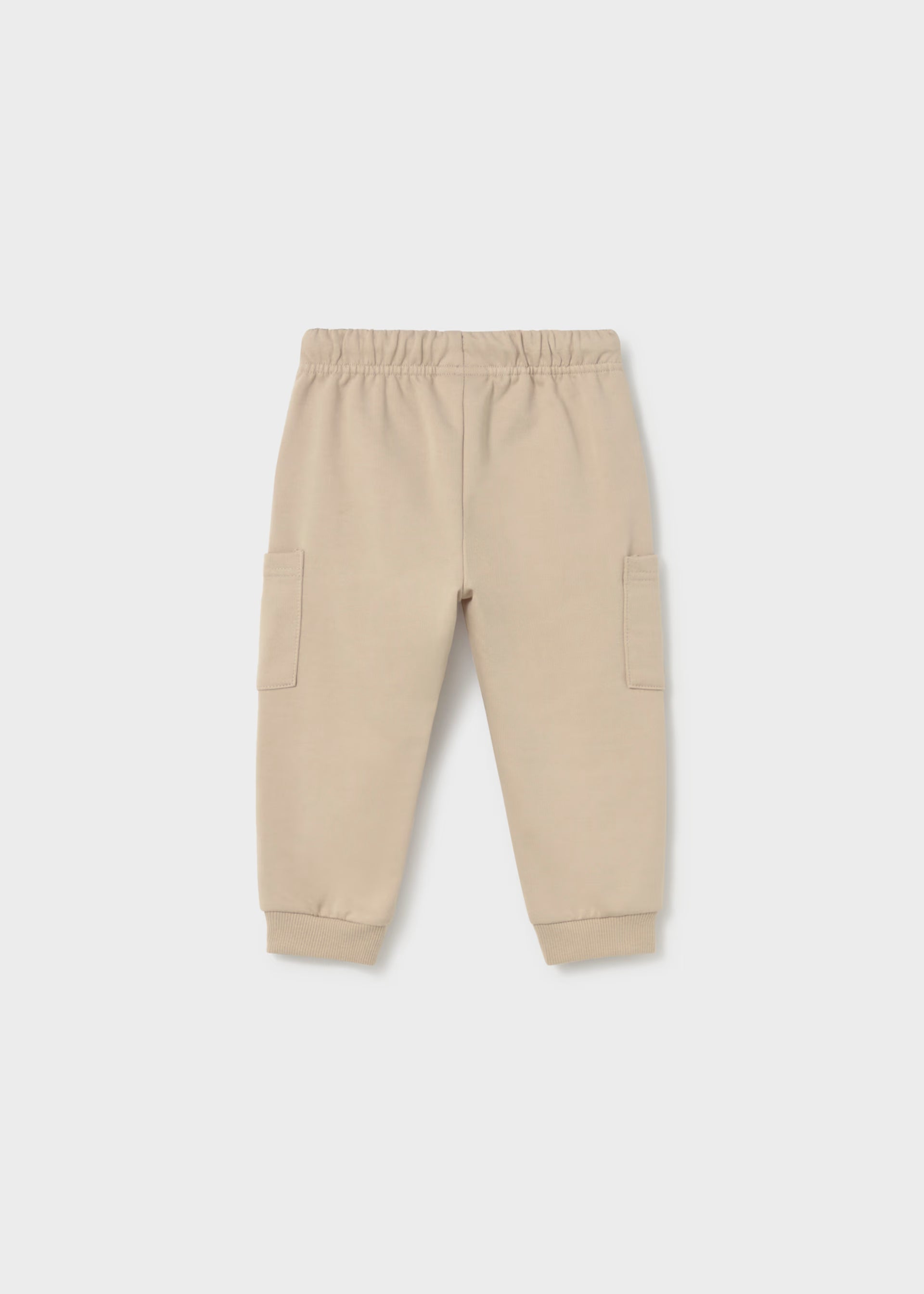 Khaki Knit Cargo Joggers