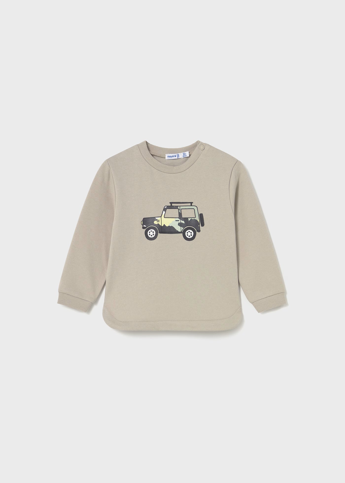 Camo Jeep Tan LS Tee & Black Pants