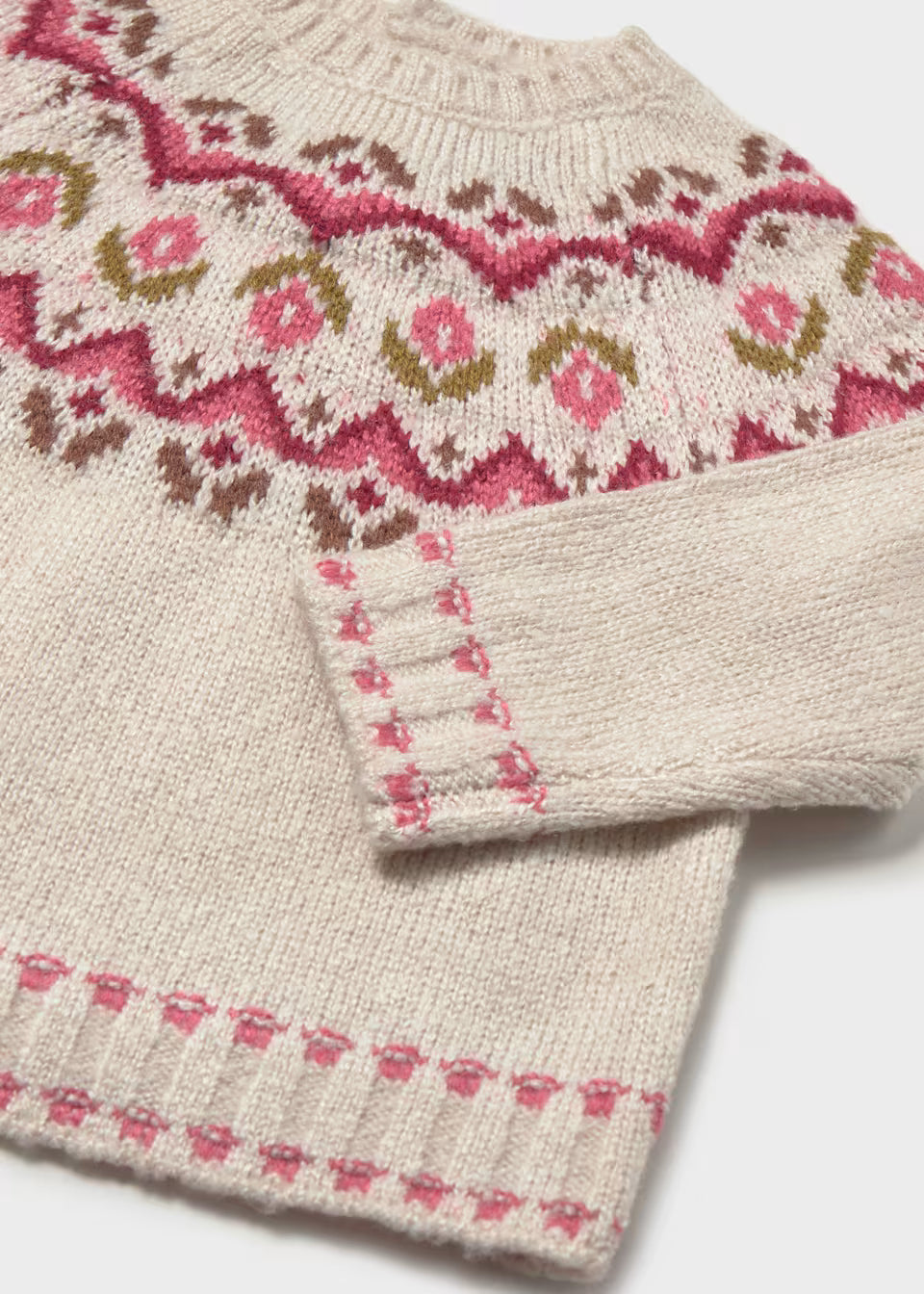 Cranberry and Oat Sweater and Pant Set