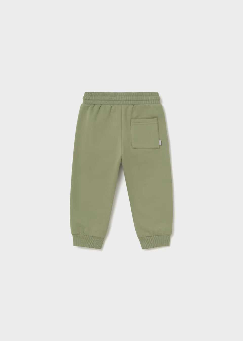 Olive Cuffed Fleece Trousers