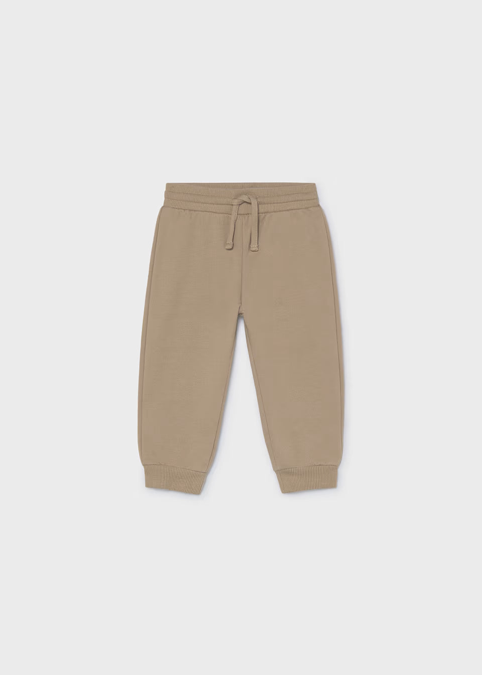 Khaki Cuffed Fleece Trousers