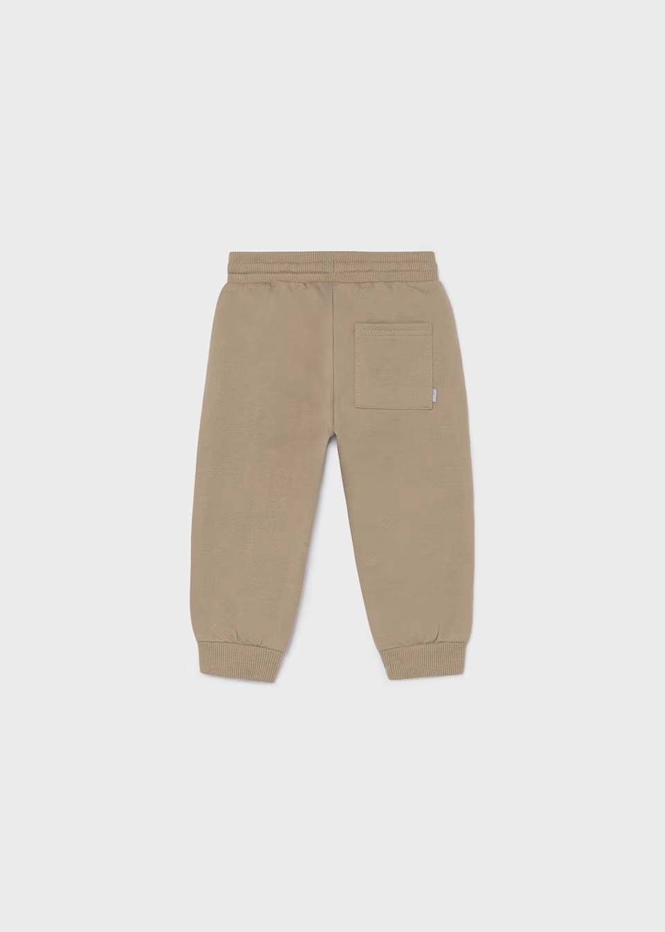 Khaki Cuffed Fleece Trousers