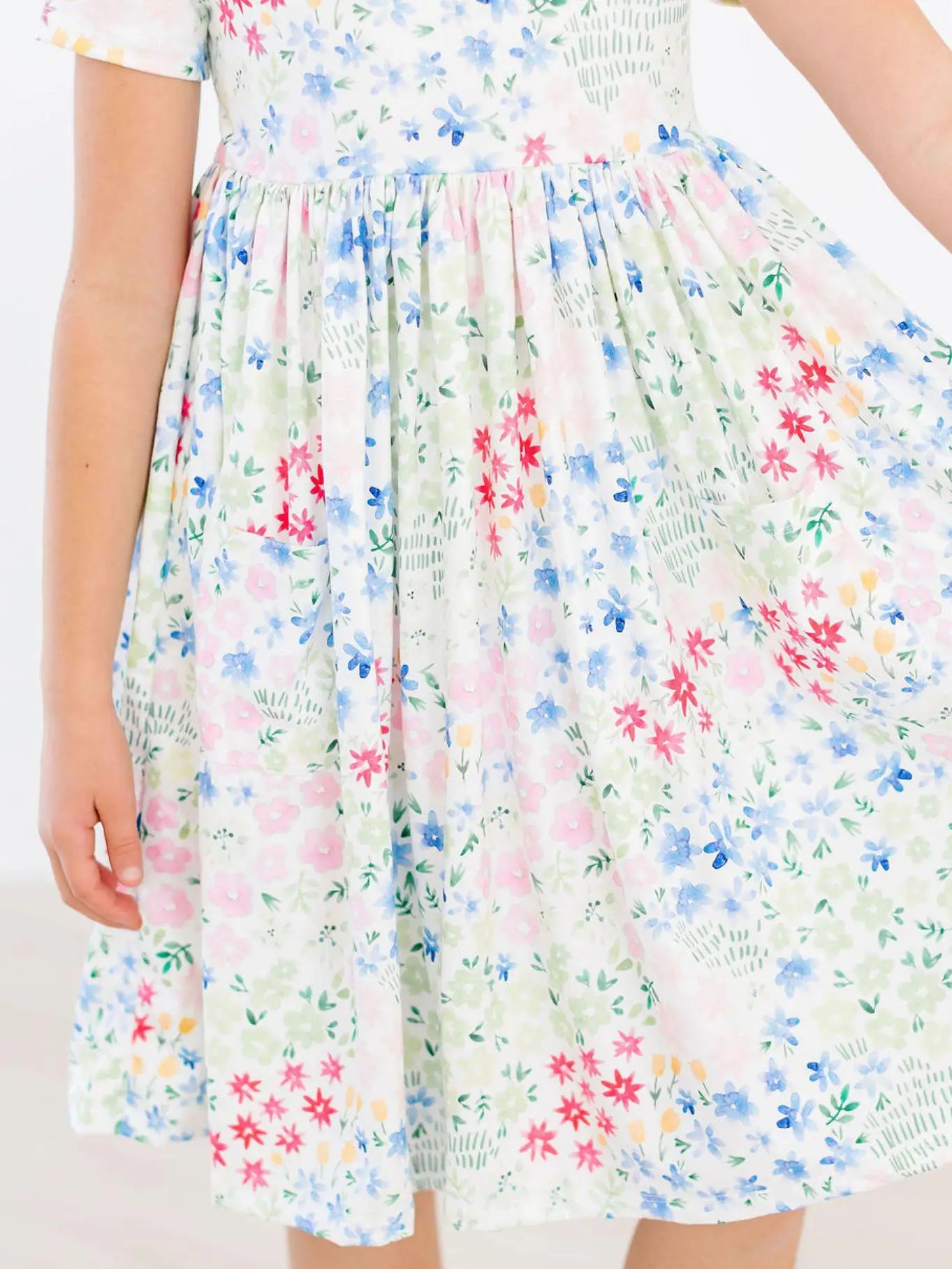 Sunshine Meadows S/S Pocket Twirl Dress