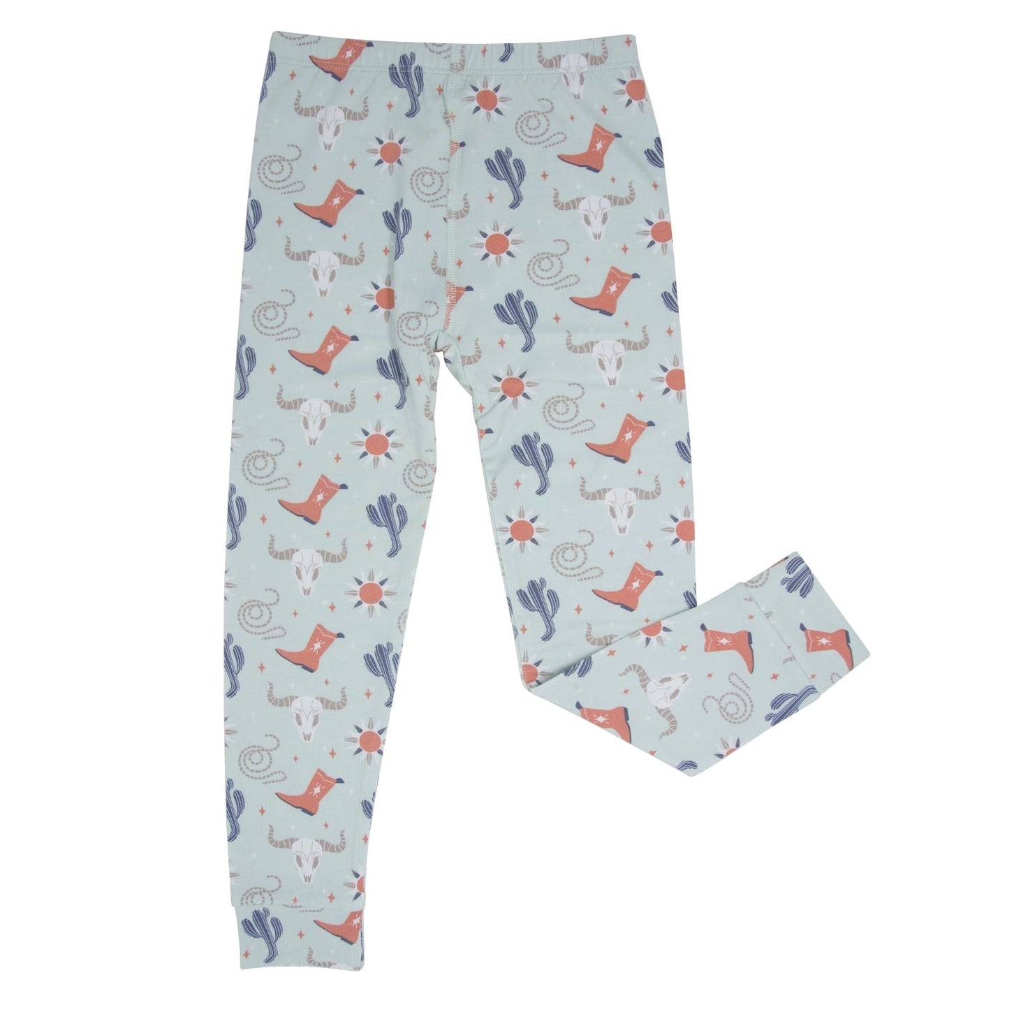 Big Kid Pajama S/S - Dude Ranch