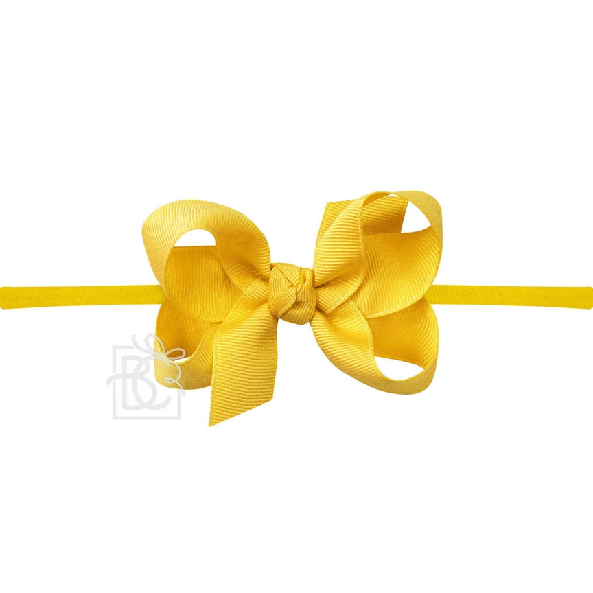 Pantyhose Headband w 3.5" Bow