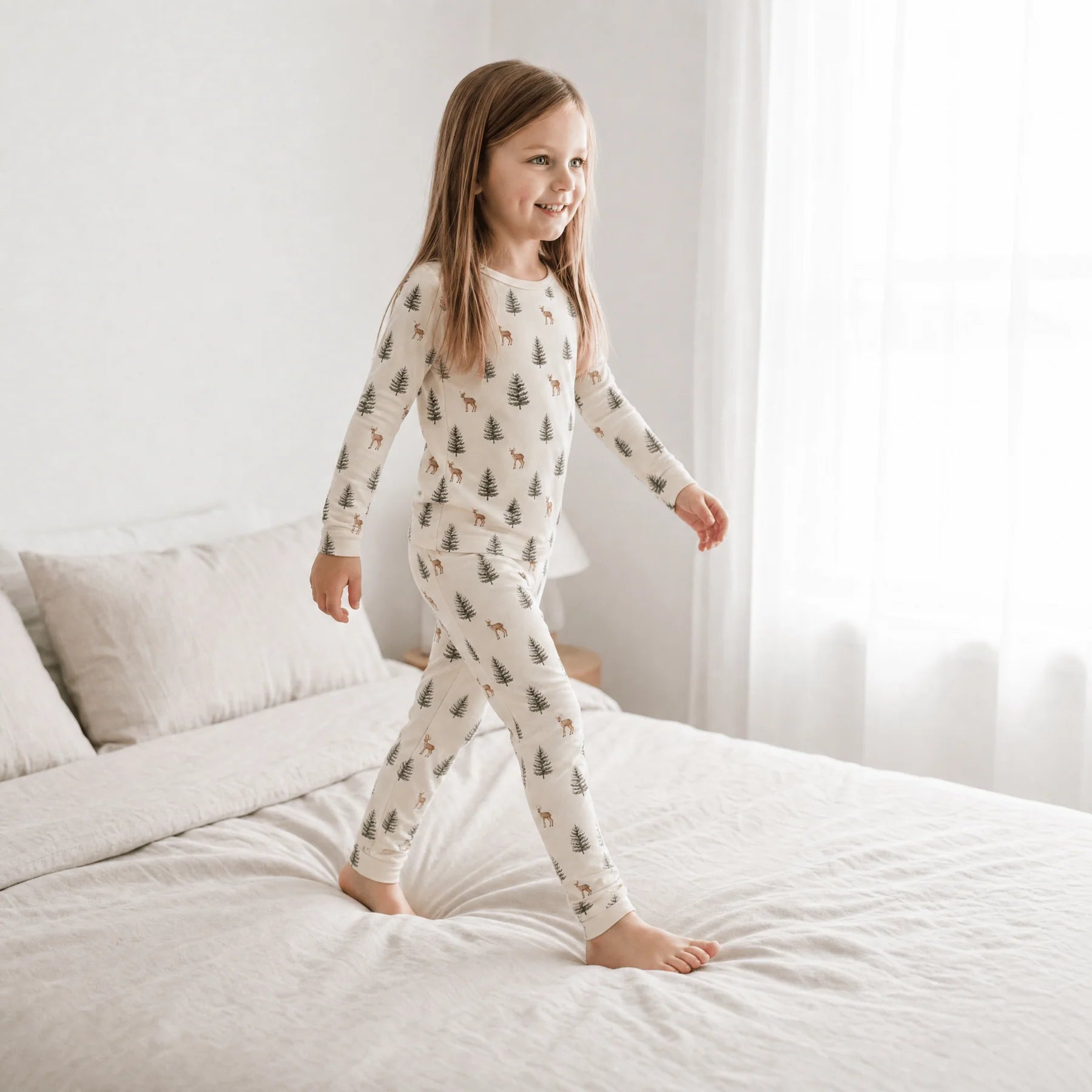 Winter Fawn PJ Set