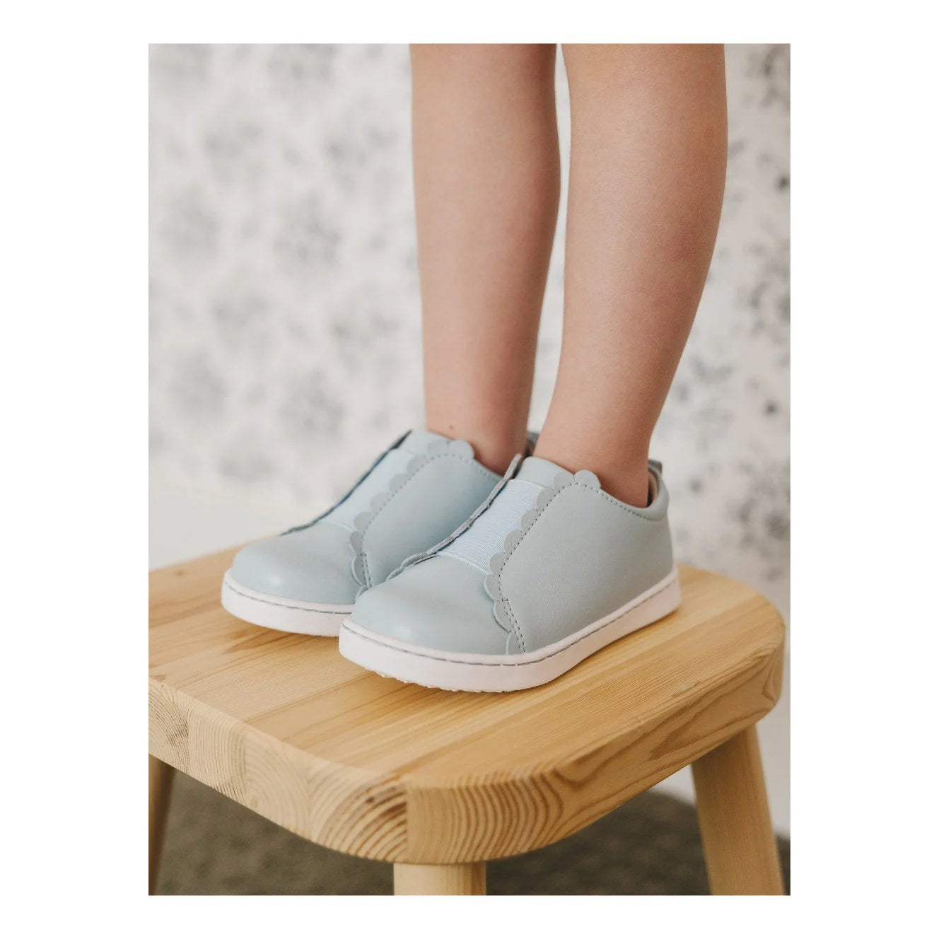 Light Blue Phoebe Slip on Sneakers