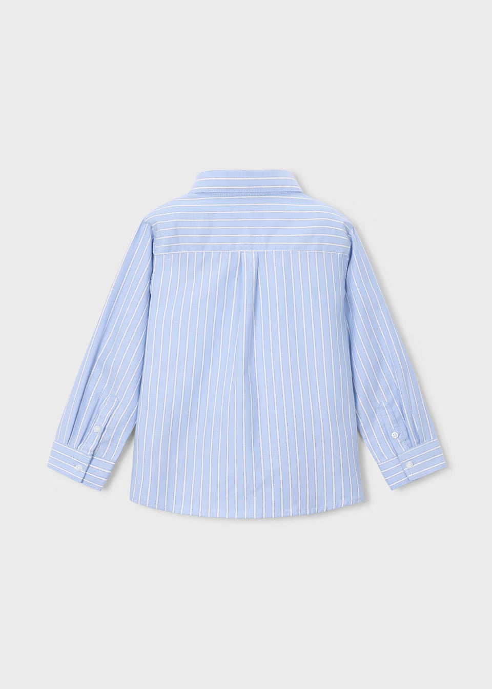 Blue and White Striped Button Down