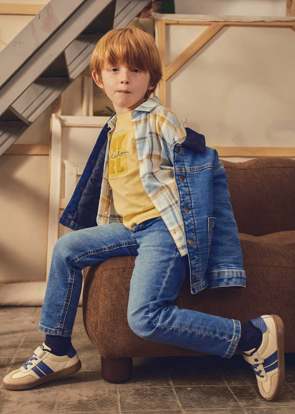 Medium Wash Boys Denim Jeans
