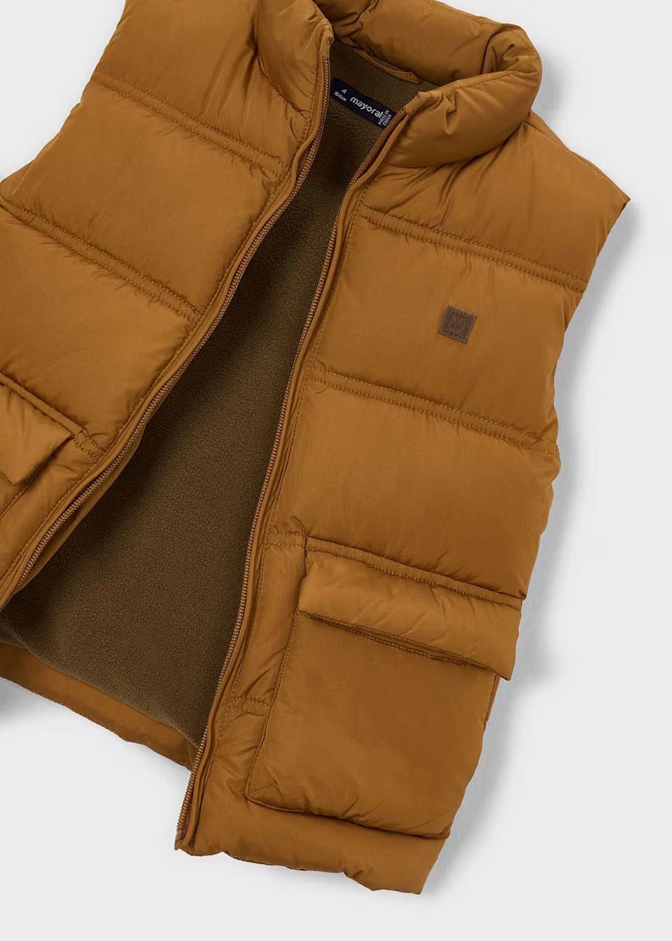 Mustard Puffer Vest