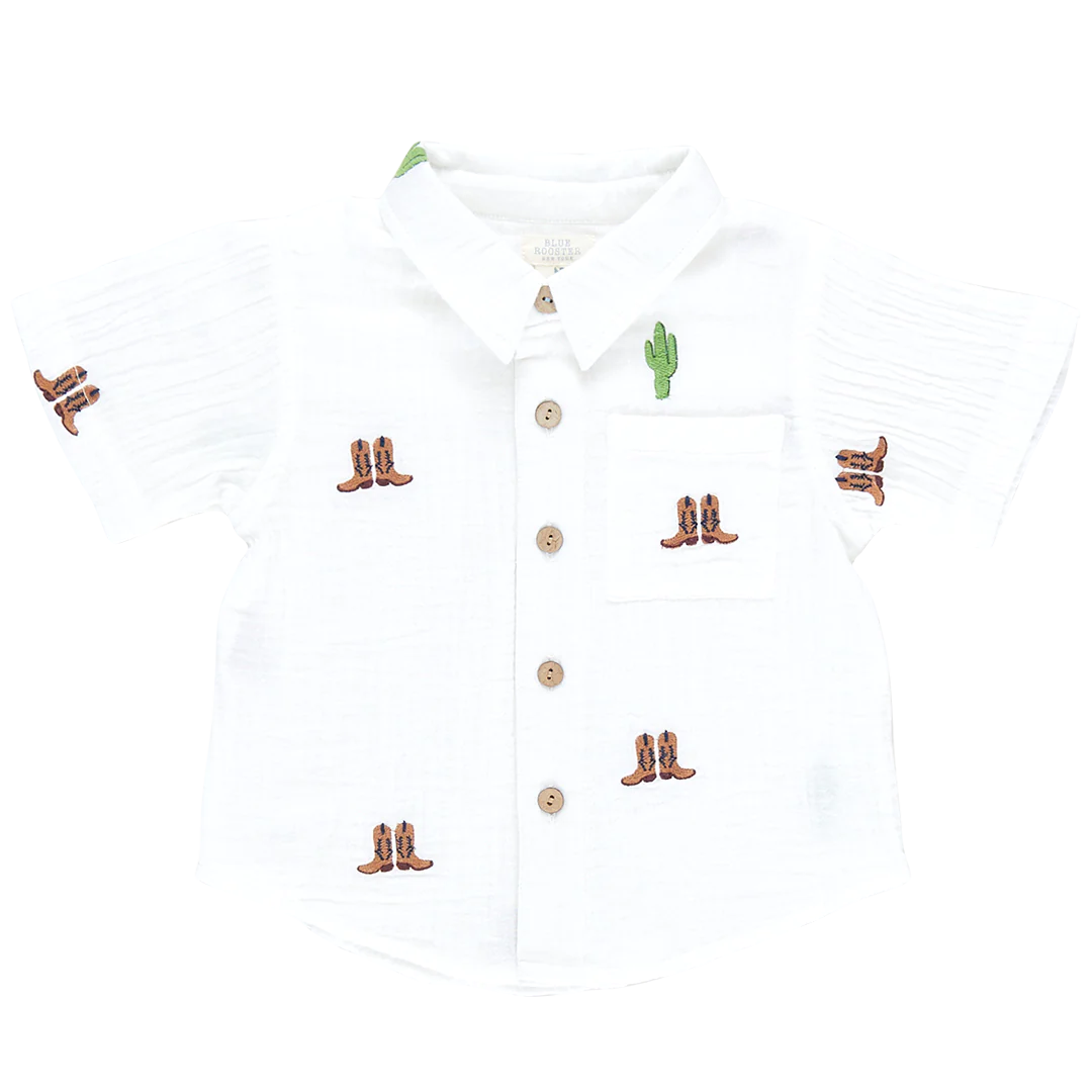 Jack Shirt Rodeo Embroidery