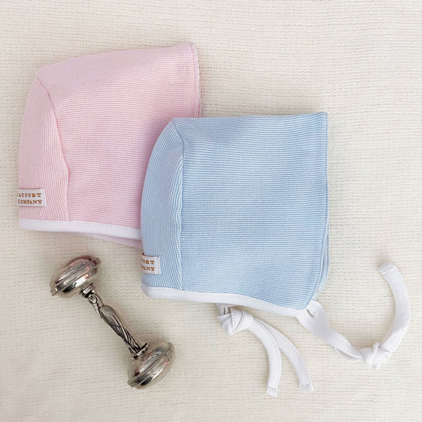 TBBC Bundle Me Bonnet Buckhead Blue/Worth Ave White