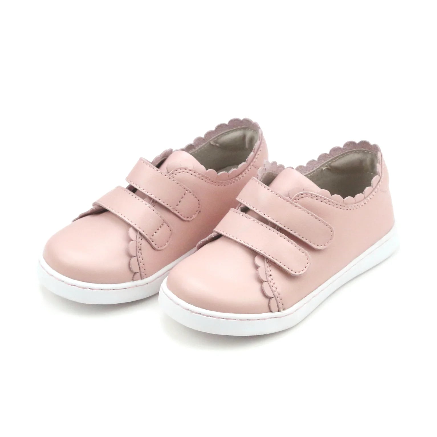 Pink Scalloped Sneakers