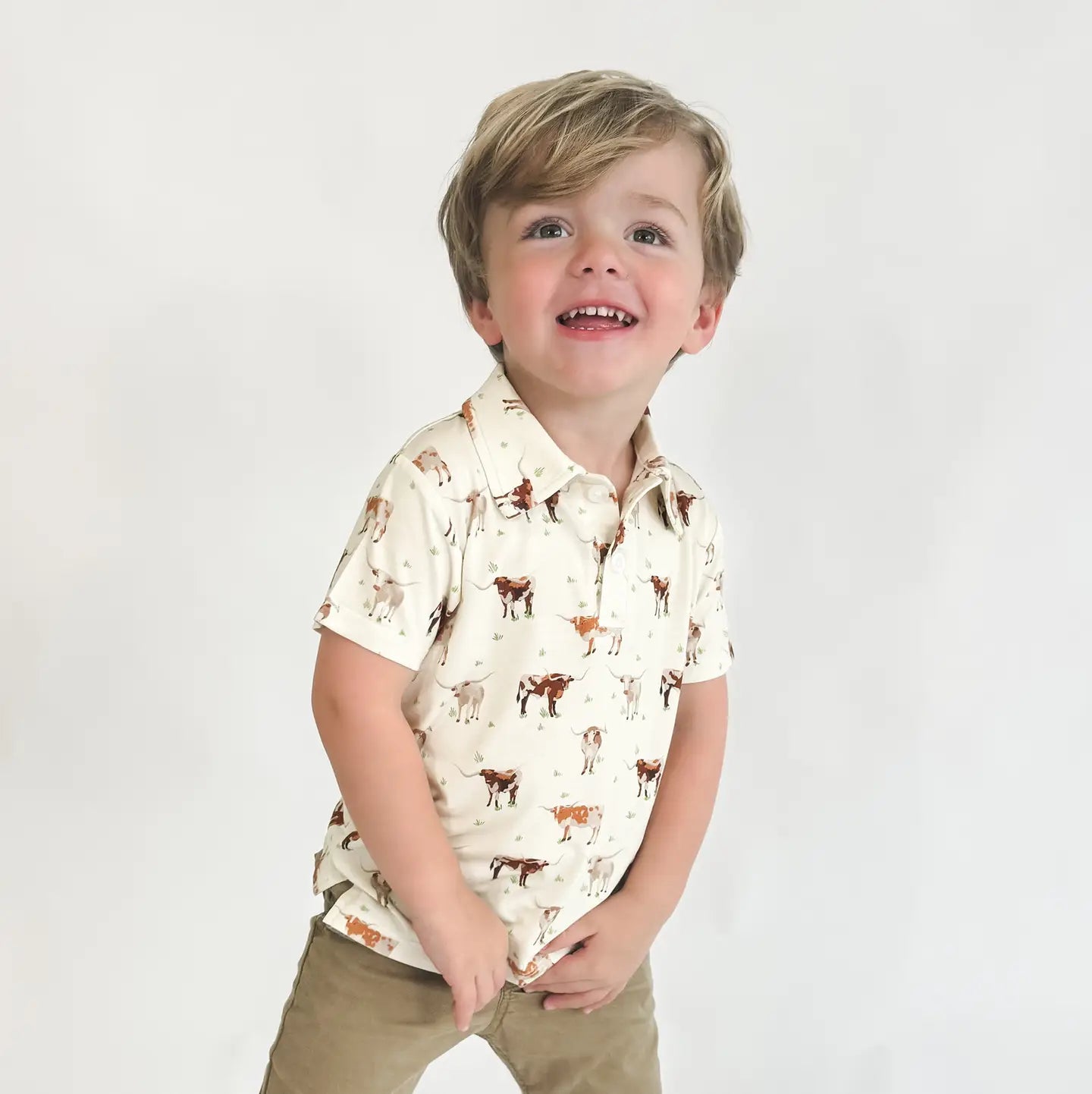 Longhorns - SS Polo Shirt