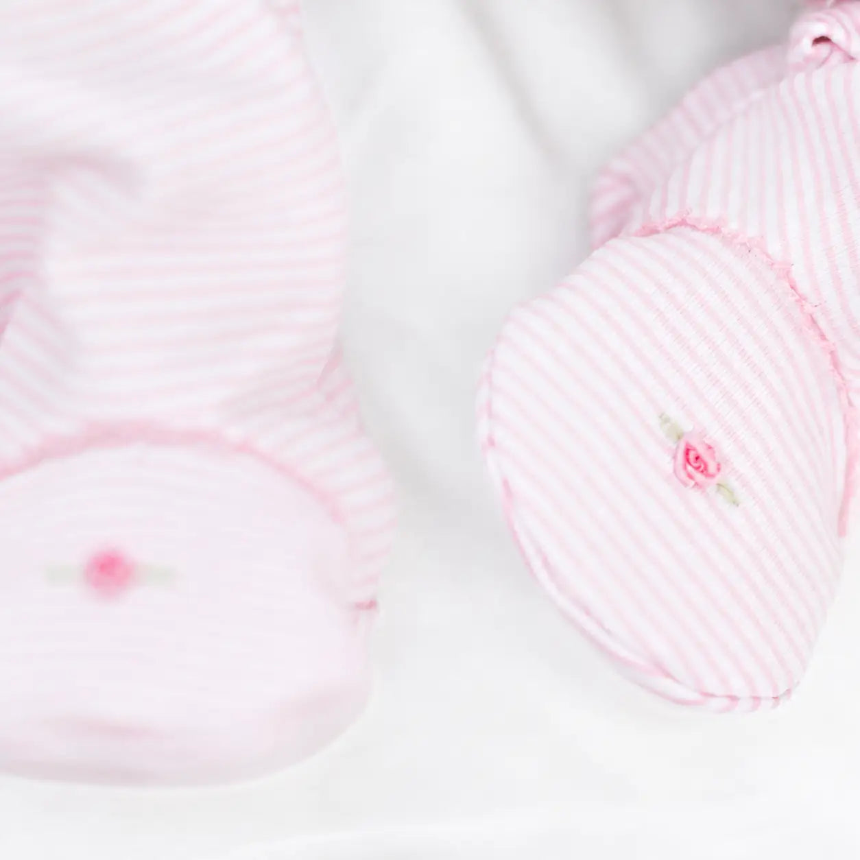 Pink Anna Smocked Footie