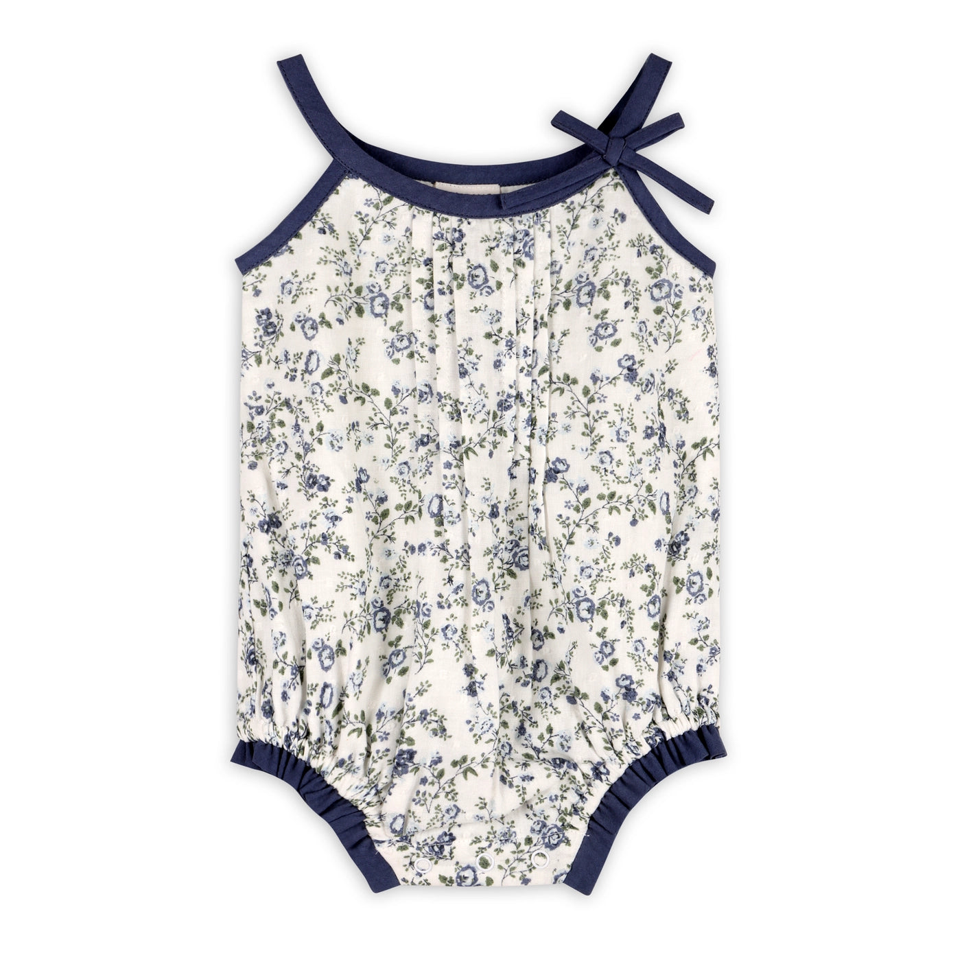 Gia Floral Muslin Baby Romper