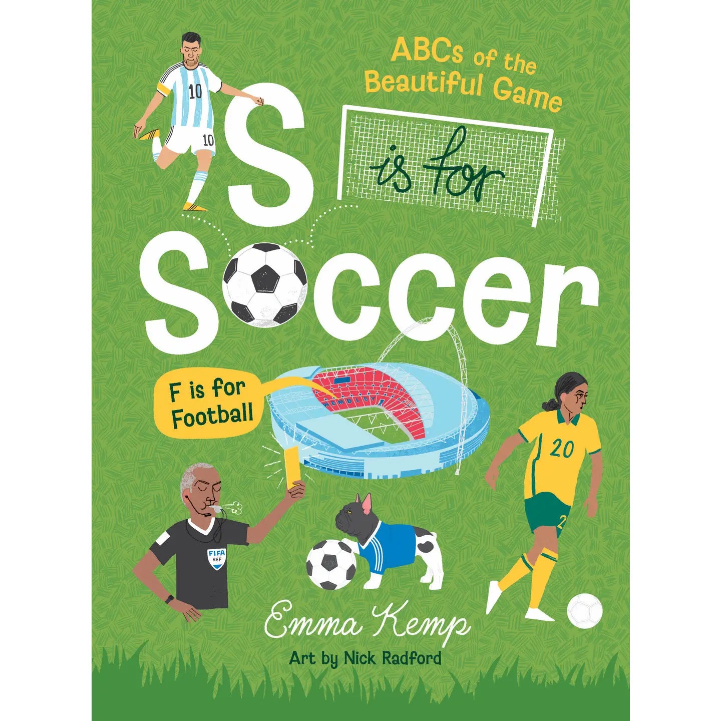 S is for Soccer, F is for Football