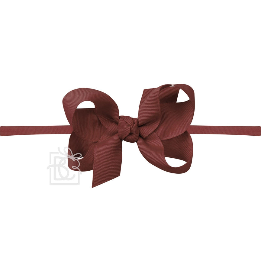 Pantyhose Headband w 3.5" Bow