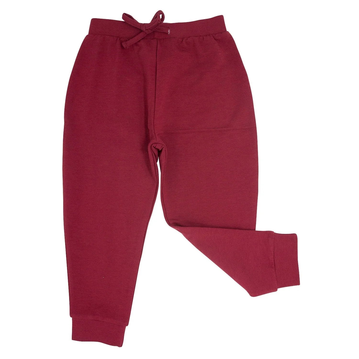 Crewneck Rhubarb Red French Terry Jogger Set