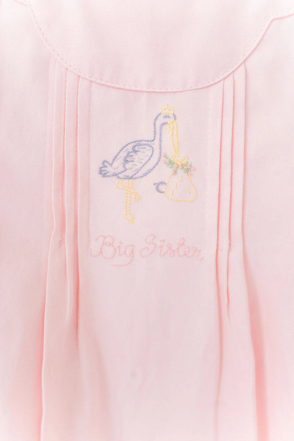 Big Sister Embroidered Dress