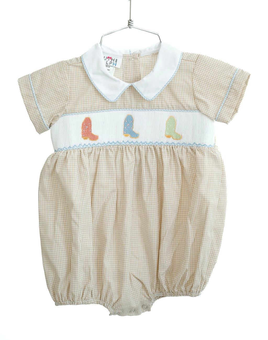 Cowboy Boots Smocked Henry Bubble