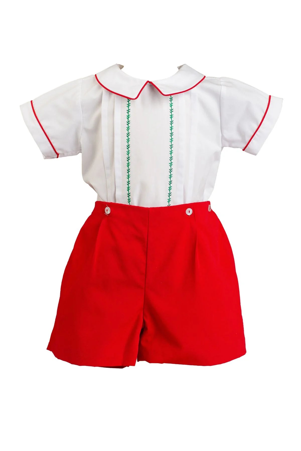 Boys Holiday Short Set