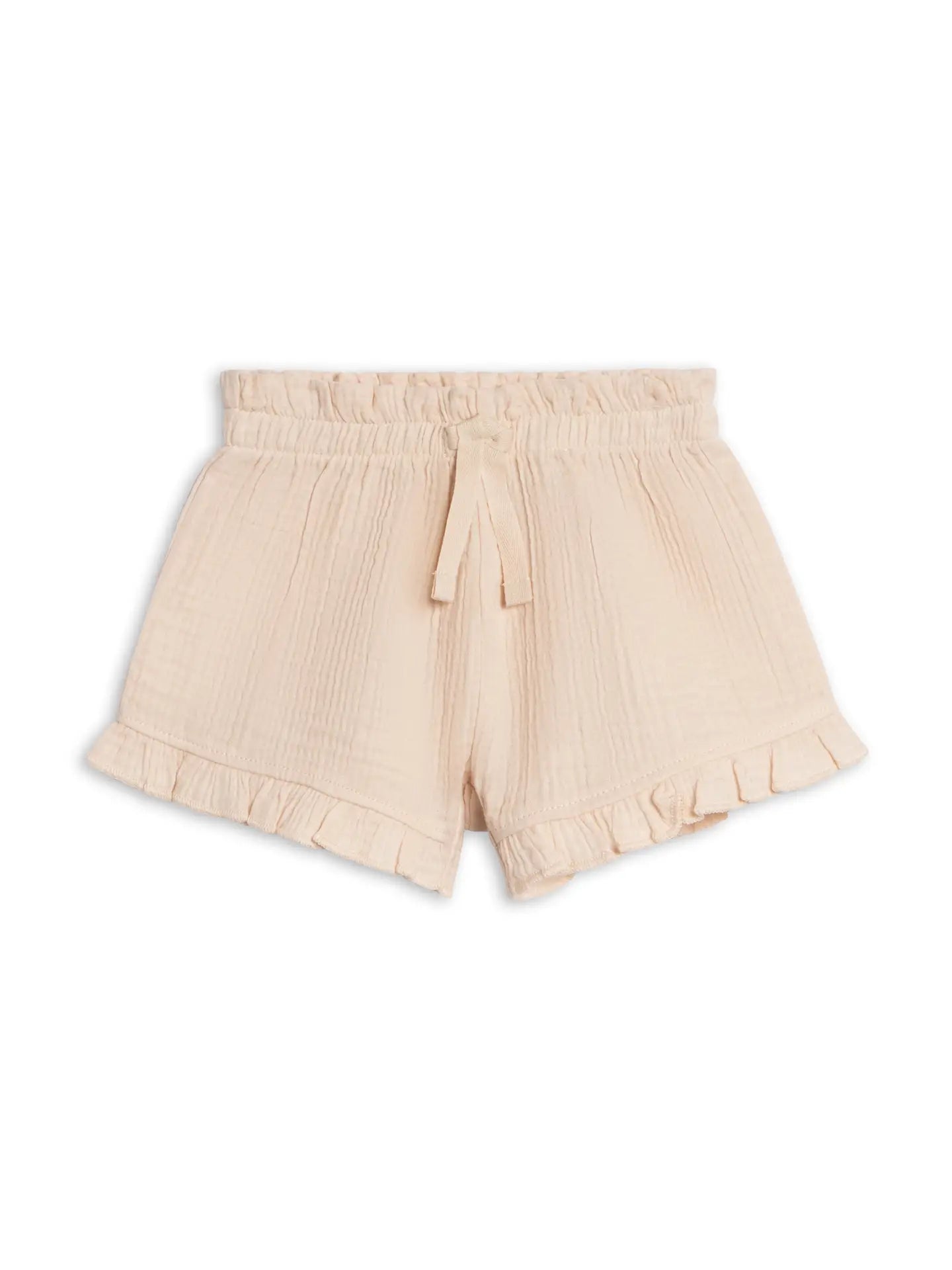 Luz Muslin Ruffle Shorts - Shell