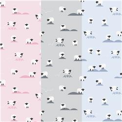 Magnetic Gray Baa Baa Baby Modal Footie