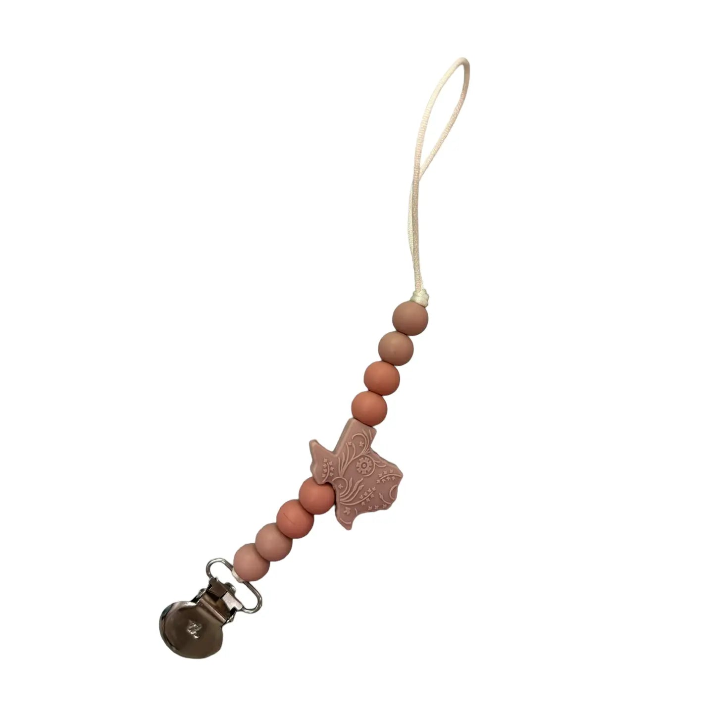 Texas Pacifier Clip