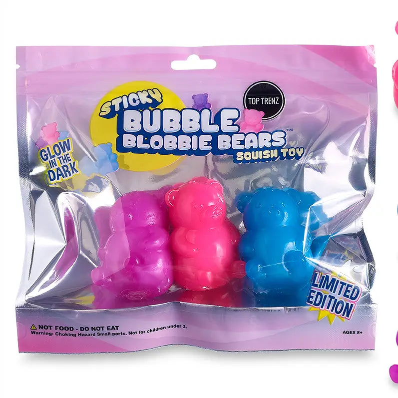 Sticky Bubble Blobbies Gummy Yummies Bears